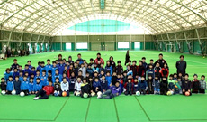 チャリティーサッカー2014　ふれあい活動“グリーティングＤＡＹ”in 岩泉