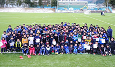 チャリティーサッカー2012　ふれあい活動“グリーティングDAY”　in 釜石