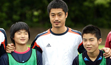 Jリーグスペシャルマッチ被災地招待者との交流会