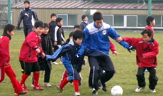 クリスマス・チャリティーサッカー2011　ふれあい活動“グリーティングDAY”　in 亘理