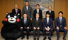 熊本県庁を表敬訪問