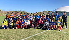 チャリティーサッカー2023 ふれあい活動“グリーティングDAY” in 福島